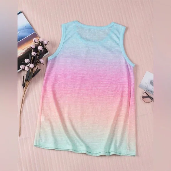 Ombré Tank Top - Picture 6 of 10
